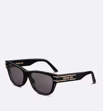 DiorSignature S6U Black Rectangular Sunglasses | DIOR | Dior Beauty (US)