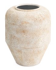 15x12 Metal Textured Finish Vase | Marshalls