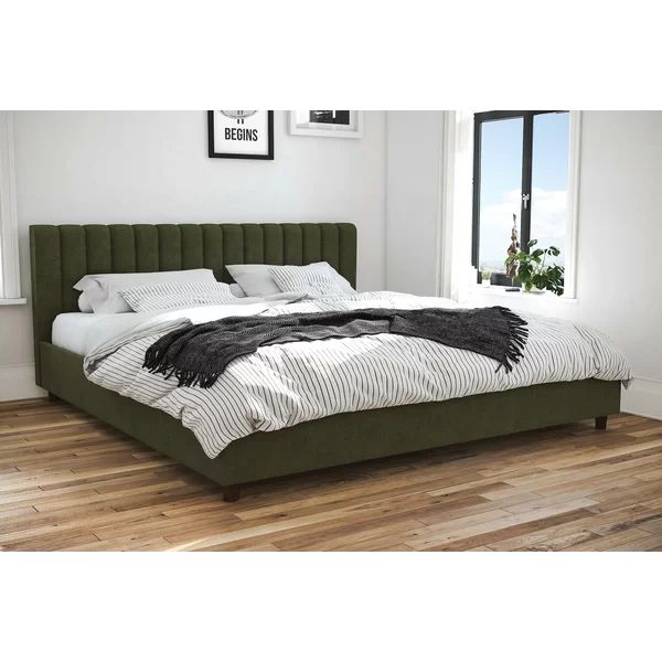 Brittany Tufted Upholstered Platform Bed | Wayfair North America