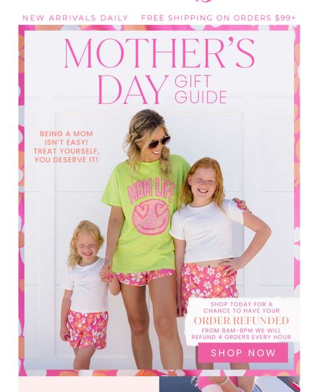 Mother’s Day at pink lily .. refunding orders today 

#LTKmidsize #LTKSeasonal #LTKfamily