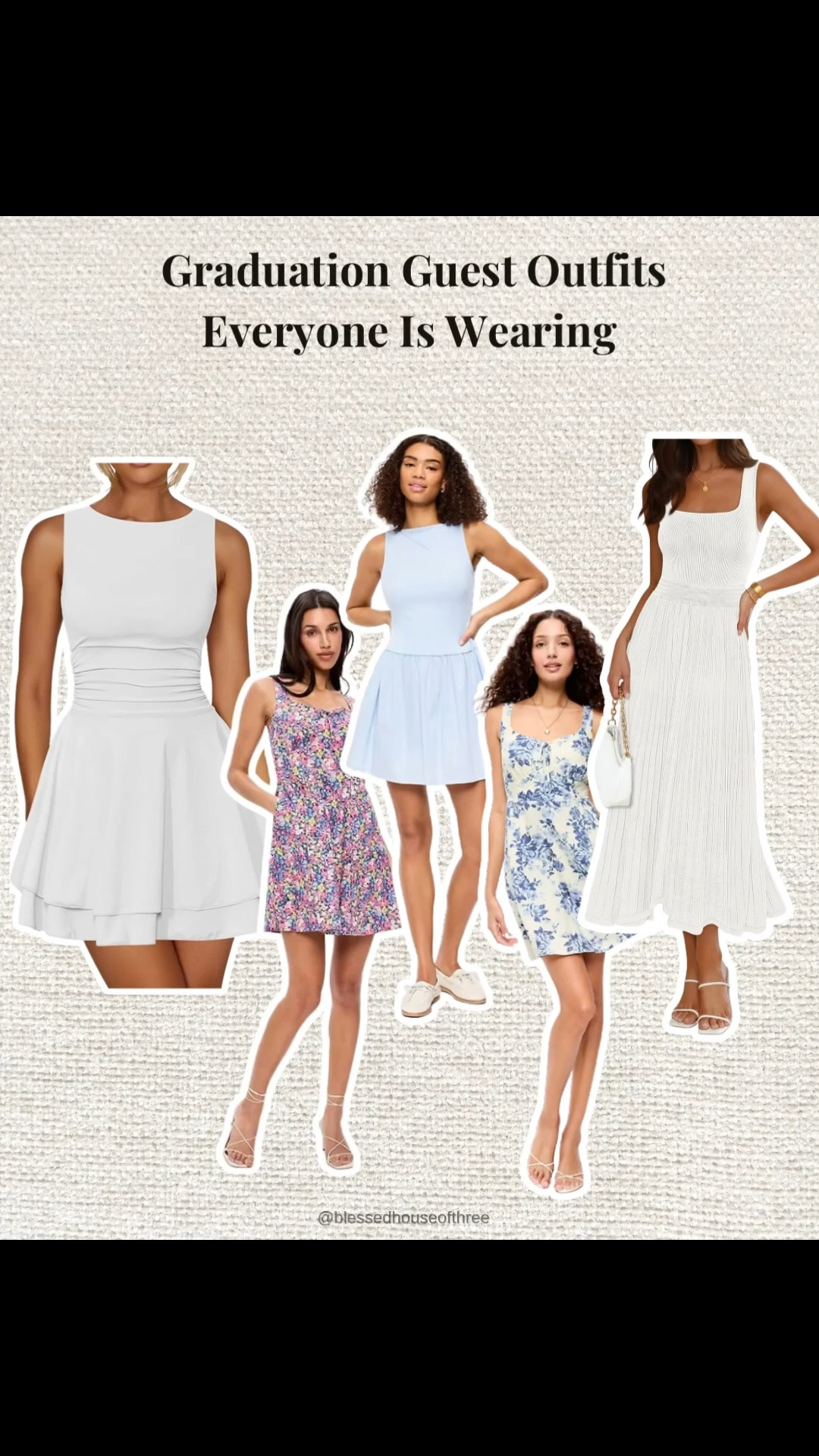 Graduation guest dresses that feel effortless, elevated, and perfect for summer events ☀️ from casual ceremonies to outdoor parties these are the styles everyone is reaching for right now. White mini dress, floral dress, wedding guest dress, summer occasion dress. #LTKStyleTip

Follow me on LTK for daily outfit ideas, summer style, and affordable finds

#LTKSeasonal #LTKSaleAlert #LTKootd #LTKPetite