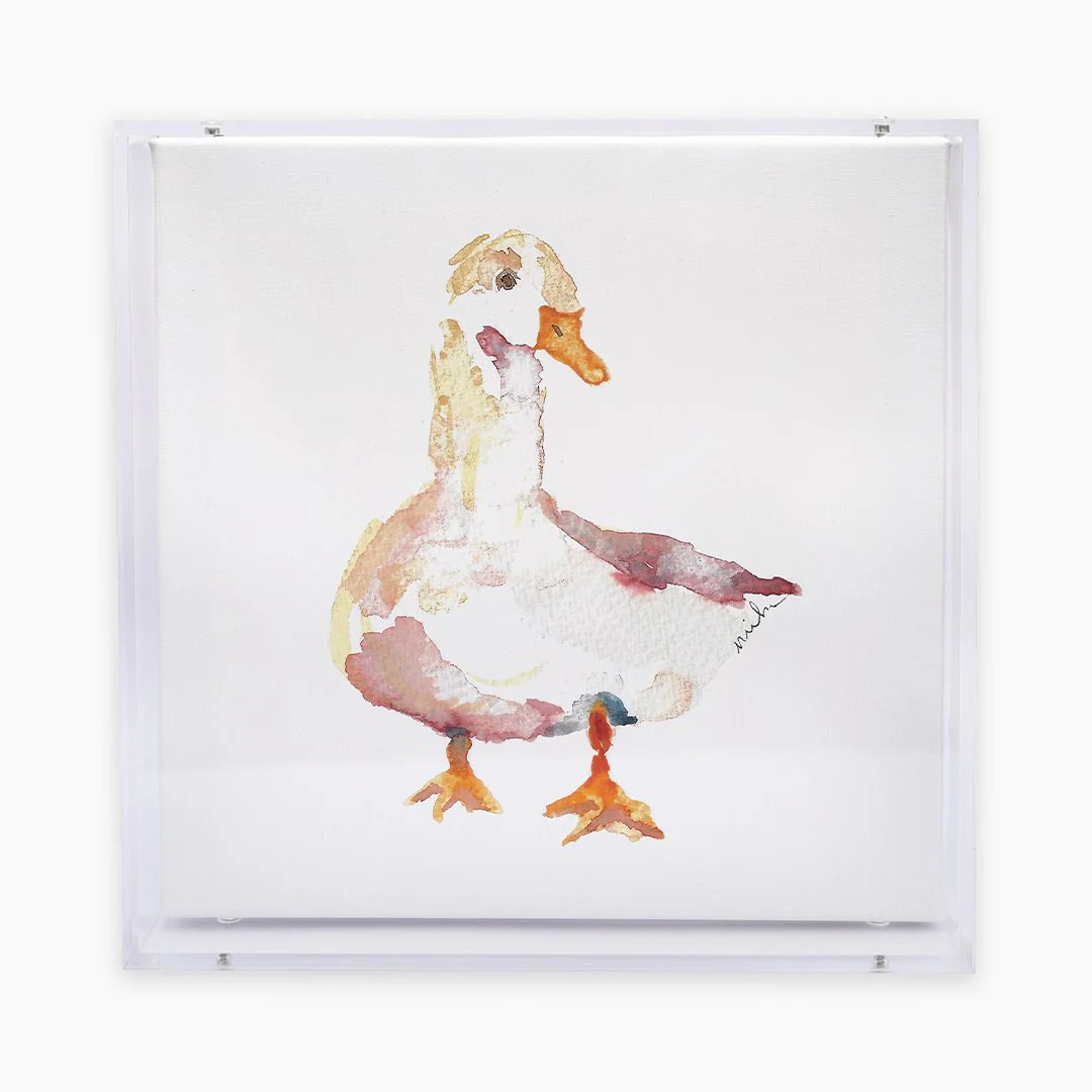Duck Acrylic Shadow Box Print | Anne Neilson Home