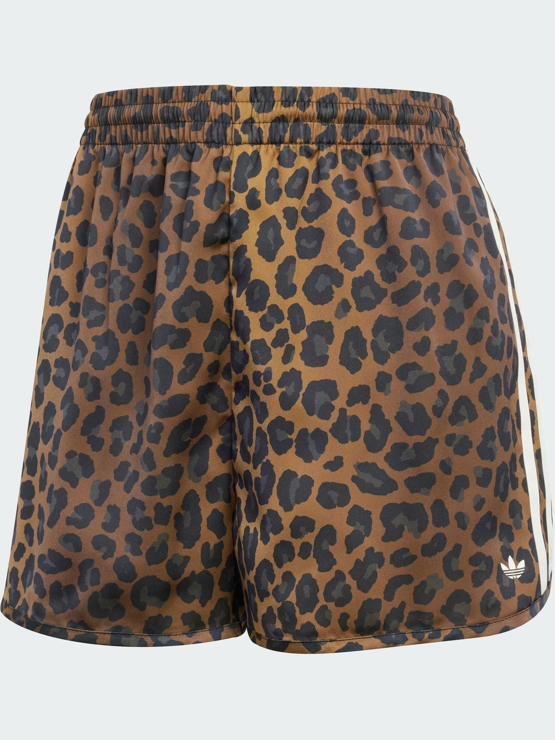 adidas originals adidas Originals Animal Animal Print Satin Shorts | Next US