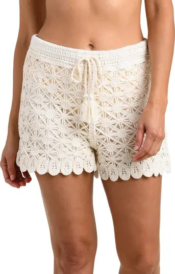Serenity Soutache Cover-Up Shorts | Nordstrom