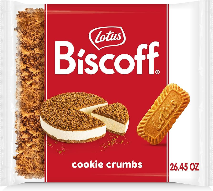 Lotus Biscoff Crumble - Crumbled Caramelized Biscuit Cookies - 1.65 lbs bag | Amazon (US)