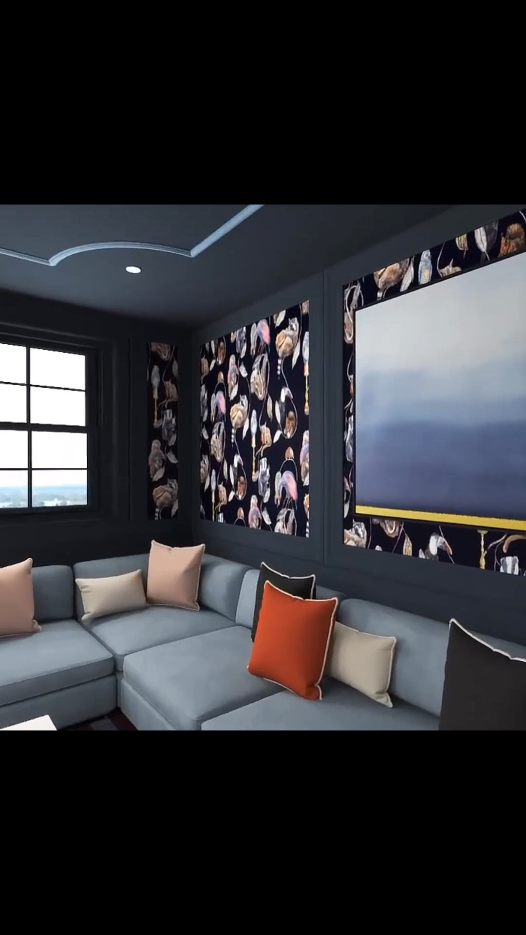 A modern and cozy lounge space where soft lighting and plus seating creat the perfect spot to relax and unwind!! 

#LTKWatchNow #LTKStyleTip #LTKHome