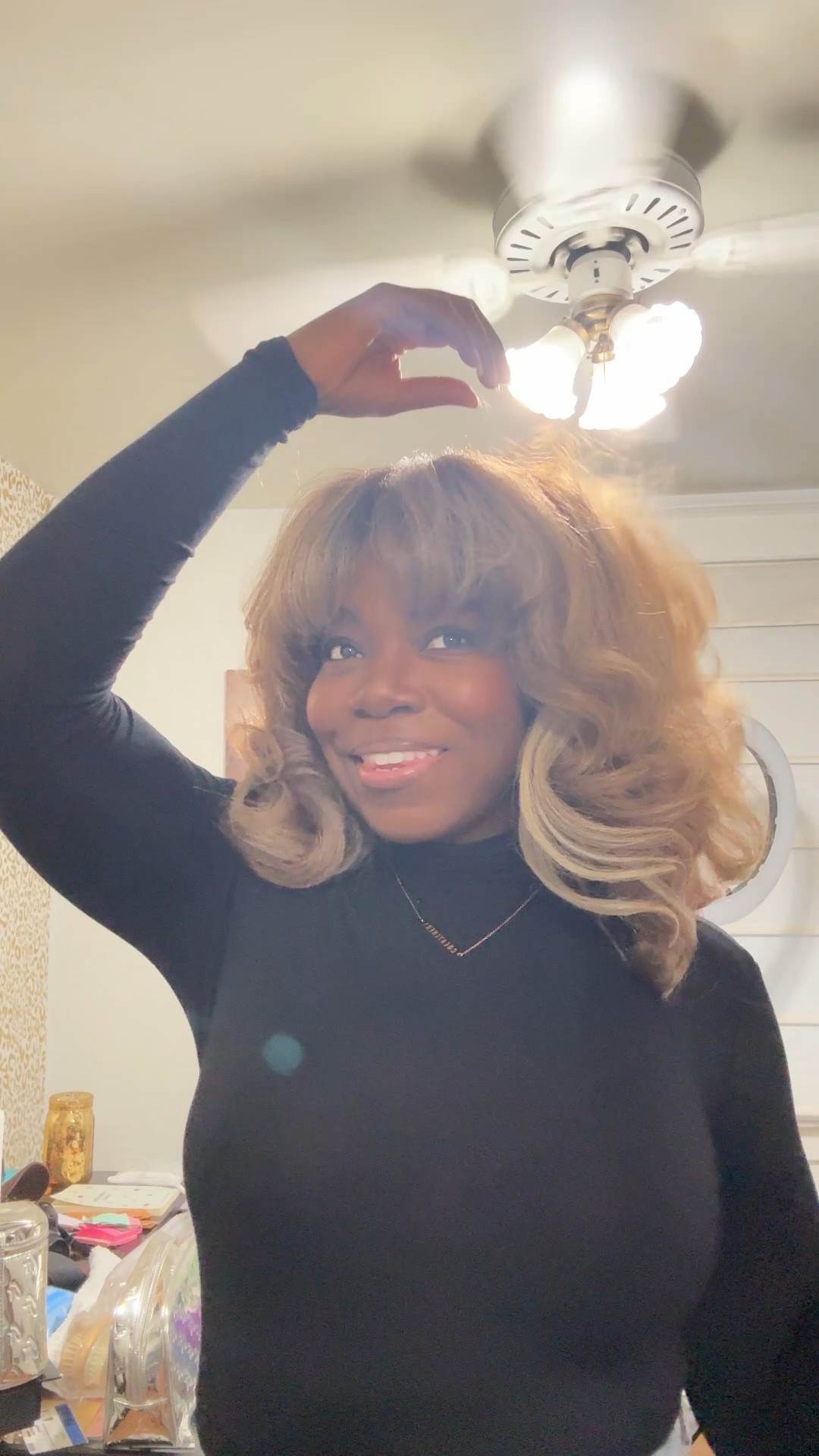 New hair = new mood. Loving my new wig! This is a friendly reminder to switch it up, sis. I’m wearing the Latisha wig in the color: flamboyagesand. I layered and cut the bangs to frame my face and make her look more natural 😉

#LTKootd #LTKBeauty #LTKselfcare