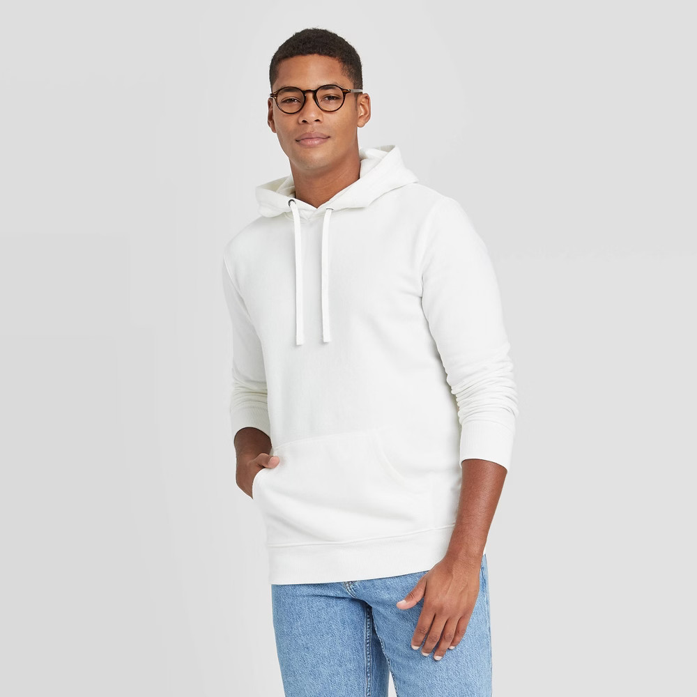 Men' Regular Fit Fleece Pullover Hoodie - Goodfellow & Co™ | Target