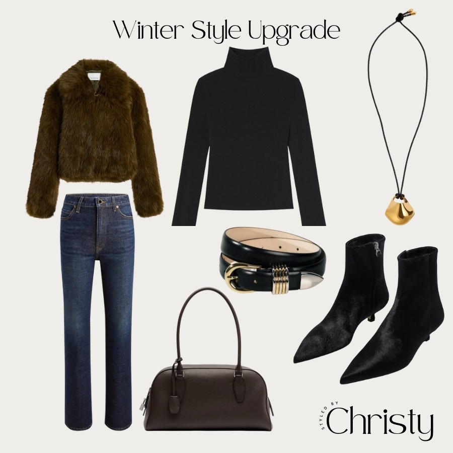 Winter is in full swing! Time to upgrade your style! From fur to a cashmere t-neck!

#LTKSeasonal #LTKHoliday #LTKOver40
