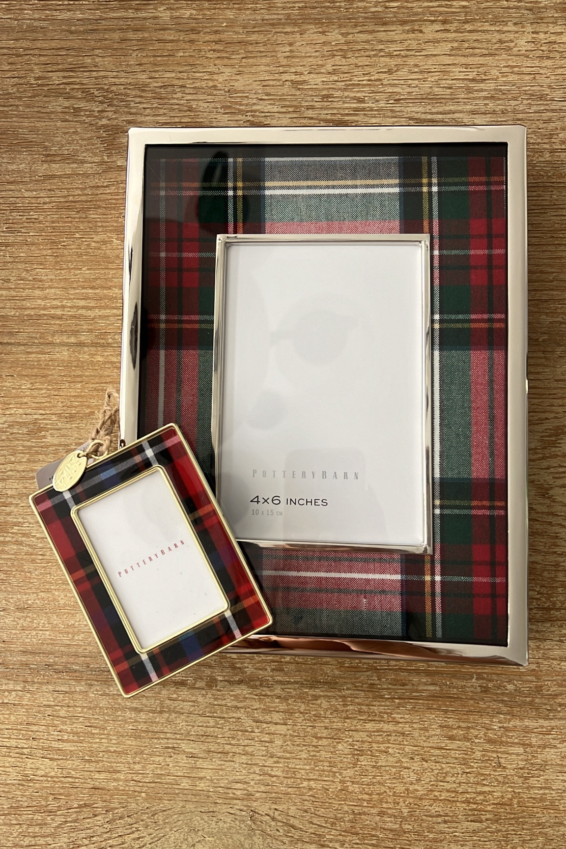 Pottery barn traditional Christmas picks! I love to display our Christmas card every year and have been looking for a frame to use! I love this classic plaid one! Plus every year I put our Christmas card on the tree and this year I picked this matching plaid frame!

#LTKHoliday #LTKHome #LTKSeasonal