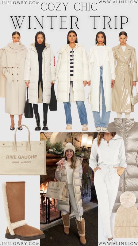 What I wore in my winter trip - cozy and chic outfit idea. Best seller coats, most comfortable winter boots, cozy winter outfit 
#winteroutfit 

#LTKSeasonal #LTKU #LTKstyletip