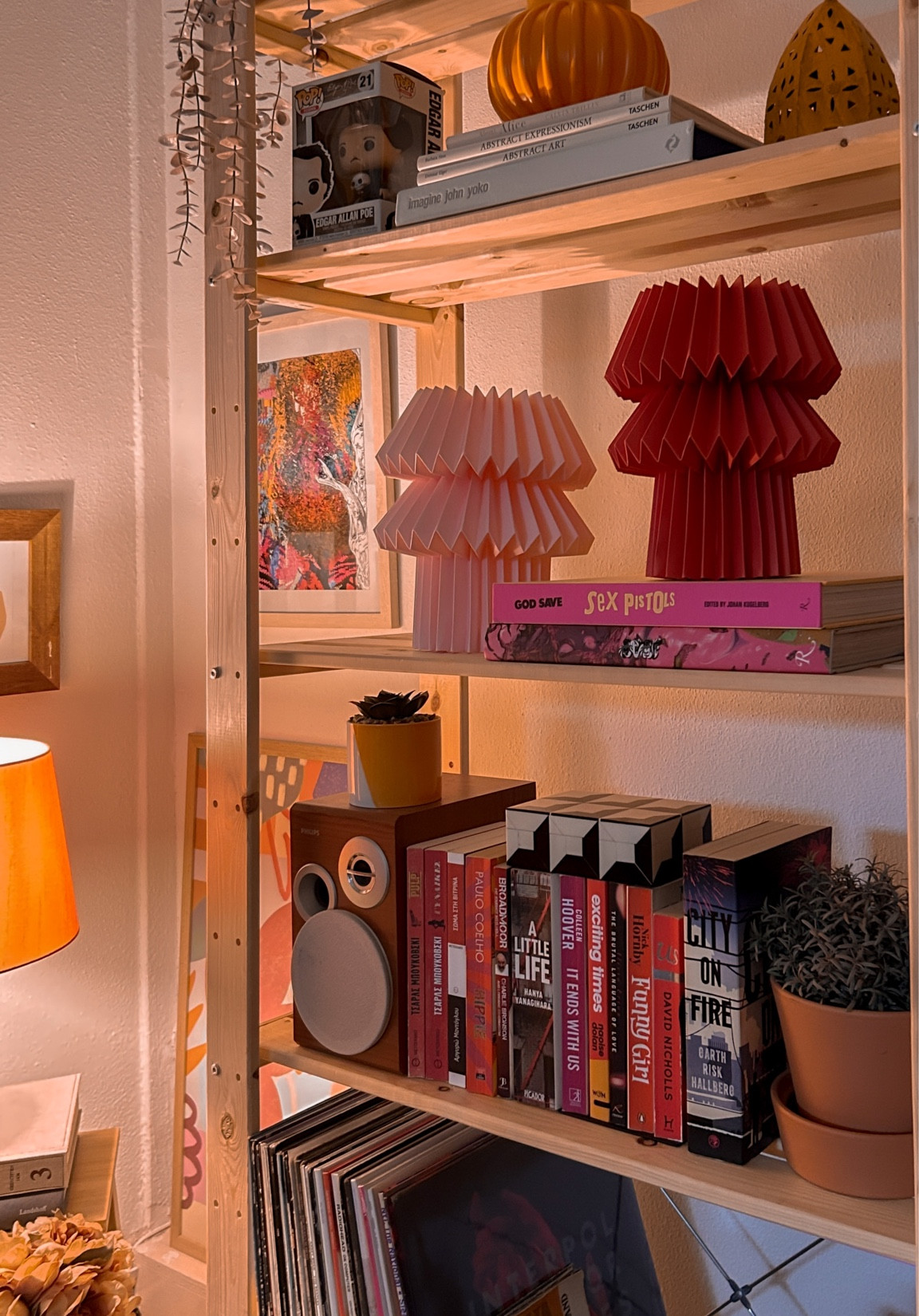 Paper table lamps #interior #homedecor 

#LTKunder50 #LTKhome #LTKunder100