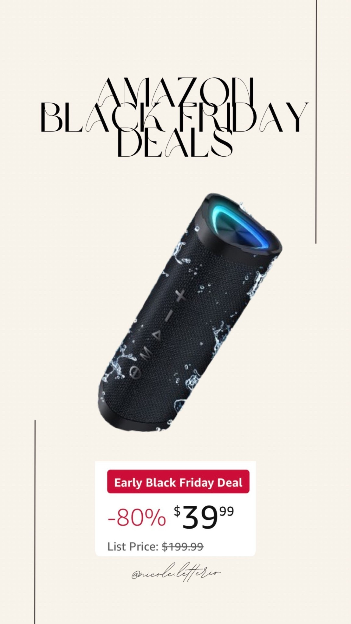 Vanzon wireless speaker on sale!! 80% off!!

#LTKtravel #LTKsale