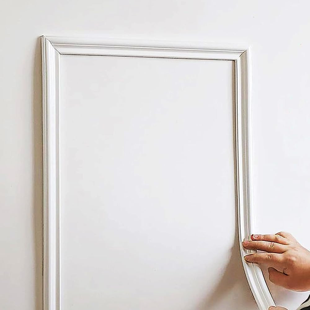 Wall Molding Trim, Flexible, Peel and Stick, Chair Rail Panel Molding, Corner Molding Décor Line... | Amazon (US)