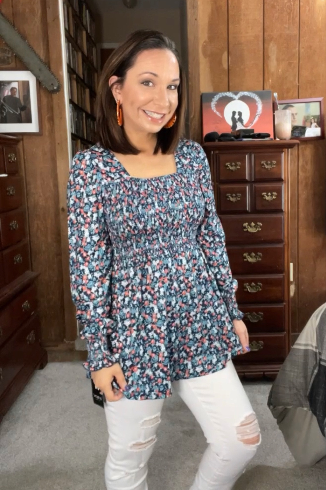 Best fall amazon top. Fits true to size. 15% off coupon 

#LTKSeasonal #LTKfindsunder50 #LTKHalloween