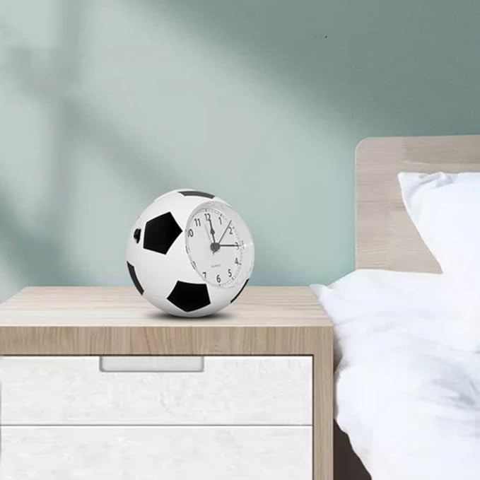 Alarm Clock for Kids Boys Bedrooms,Football Bedside Alarm Clock for Student Kids,Home Decoration ... | Amazon (US)