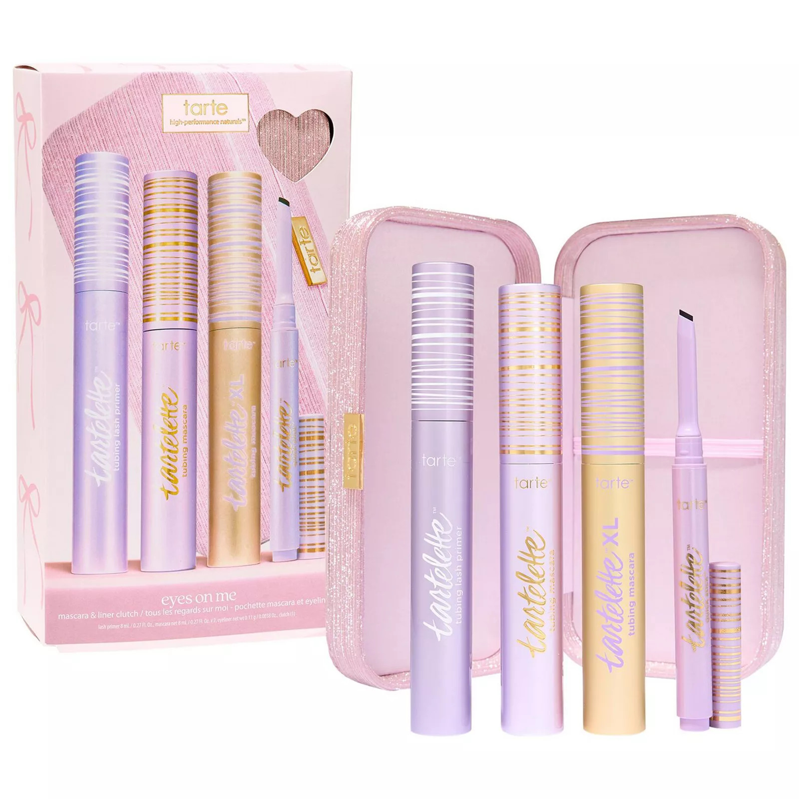 tarte eyes on me tartelette mascara & liner clutch, Size: 1.35 FL Oz, None | Kohl's