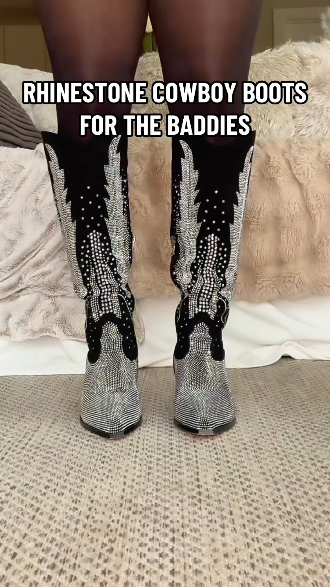 RHINESTONE COWBOY BOOTS 🪩

Cowboy boots, sparkly boots, country concert outfit, Nashville outfit, western outfit 

#LTKFindsUnder100 #LTKShoeCrush #LTKStyleTip