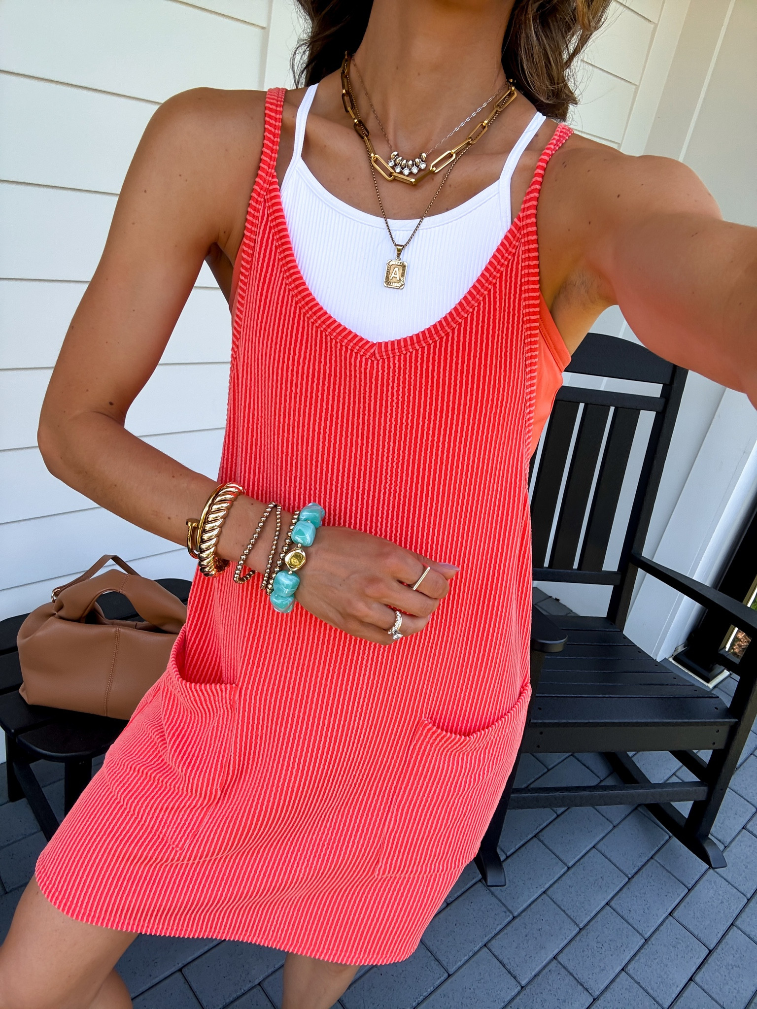 Built in shorts dress - wearing a small. Fits true to size.

#LTKdayinmylife #LTKgrwm #LTKmomlife