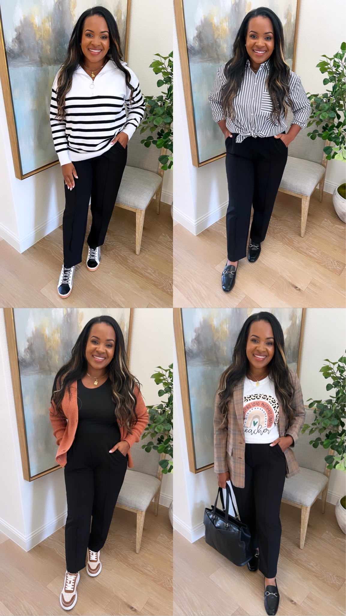 Four ways teachers can style these pants!

#LTKBacktoSchool #LTKstyletip #LTKworkwear