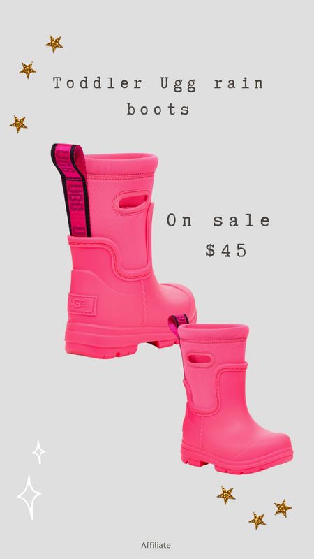 Toddler Ugg rain boots on sale!

#LTKsalealert #LTKkids #LTKshoecrush