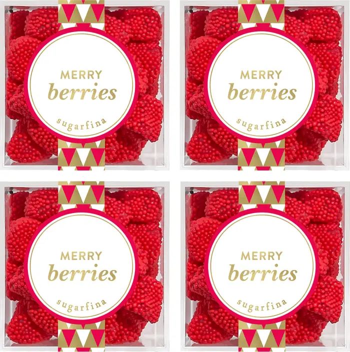 sugarfina Merry Berries Set of 4 Candy Cubes | Nordstrom | Nordstrom