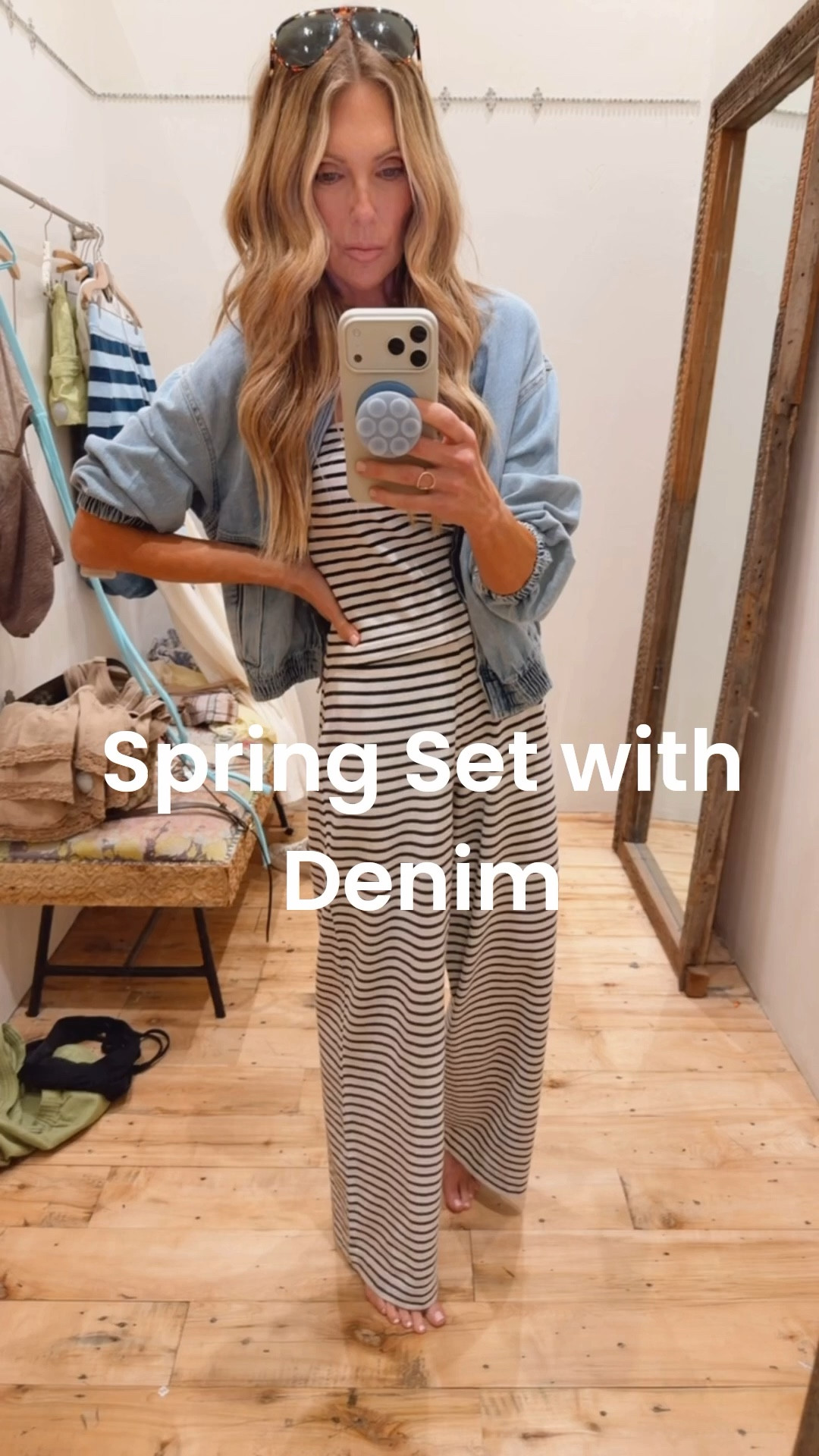 This also runs generously. I'm wearing an XS in set and jacket. 

#LTKootd #LTKmomlife #LTKgrwm