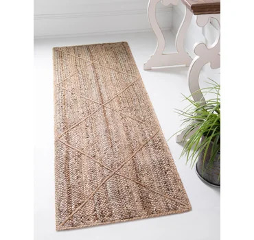 2' 2 x 6'  Hand Braided Jute Runner Rug | Rugs.com