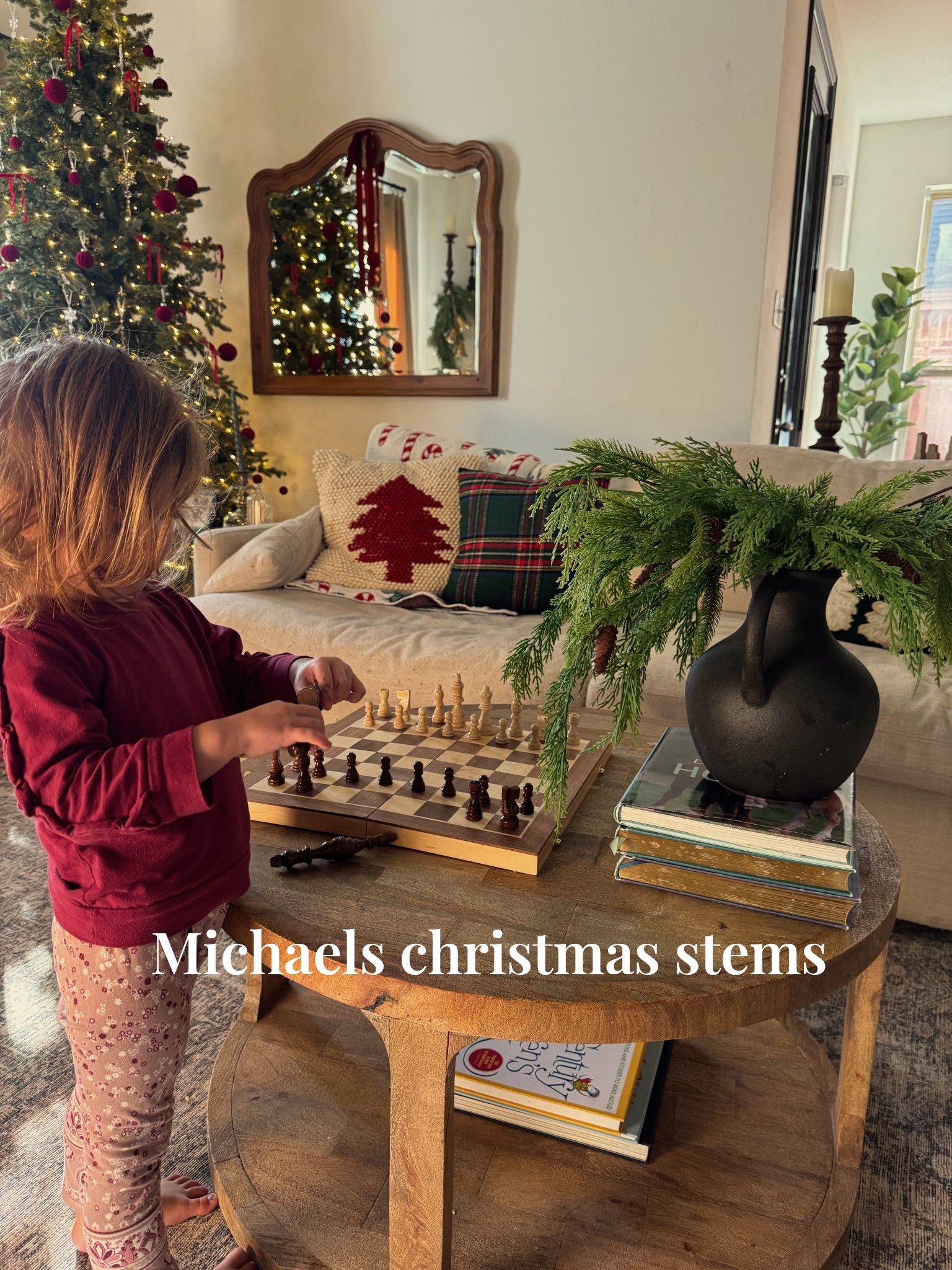 These Michaels hanging cedar and pine stems are no longer in stock but linking all the similar ones! Michaels is my favorite for faux greenery! 

#LTKSeasonal #LTKHoliday #LTKGiftGuide