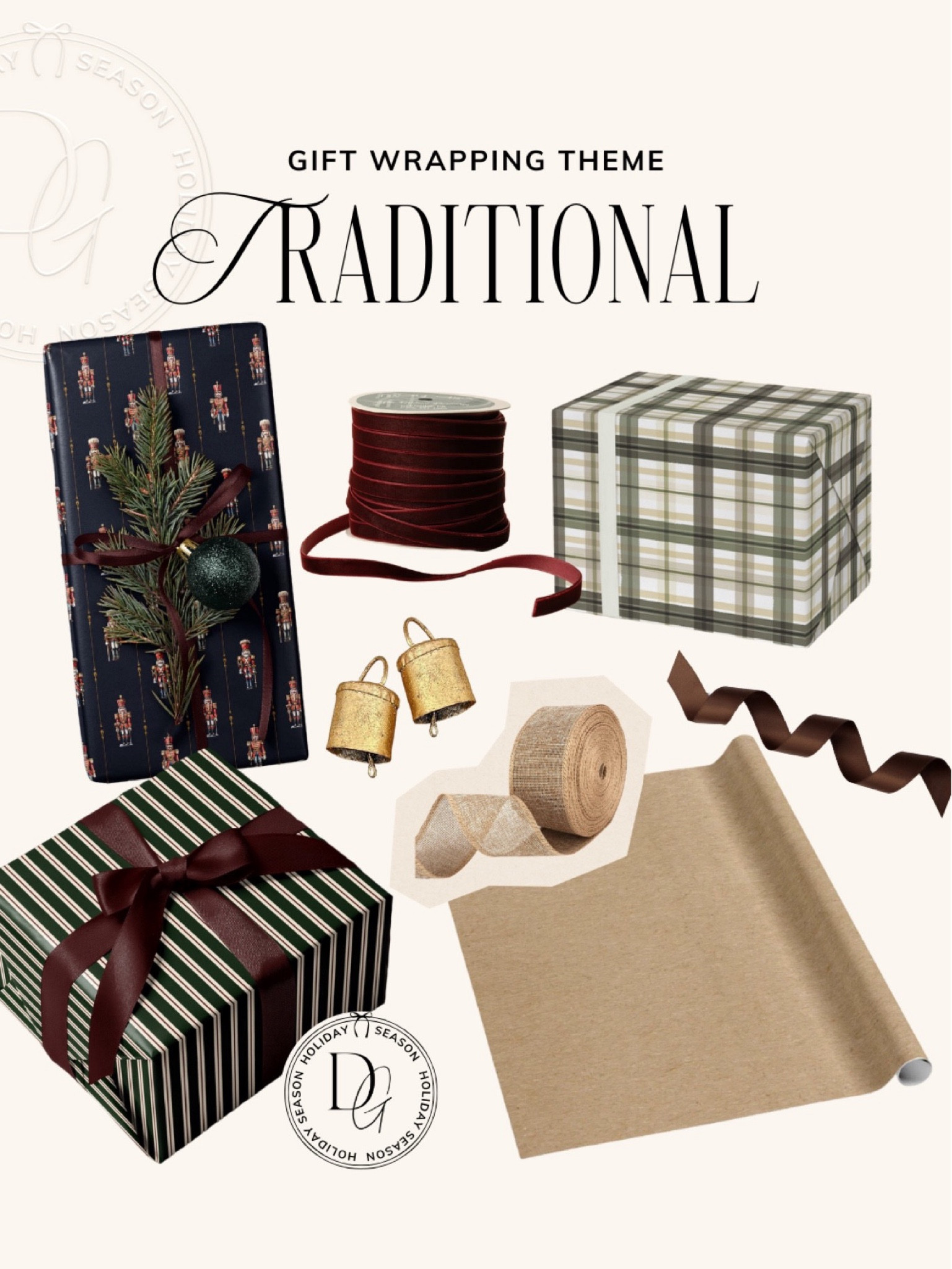 Holiday gift wrap 〰️ TRADITIONAL

holiday gift wrapping theme, holiday wrapping paper, holiday gift wrapping, holiday gift, holiday gifts, holiday gifting, holiday gift wrap themes, aesthetic gift wrapping, aesthetic holiday gift wrap, holiday gift wrap idea, Christmas gift wrapping ideas, Christmas wrapping, Christmas gift wrap, holiday wrap, holiday wrapping, Christmas wrapping paper, Christmas gift bags, xmas wrapping, traditional Christmas gift wrap, traditional Christmas wrapping paper

#LTKGiftGuide #LTKHoliday #LTKSeasonal