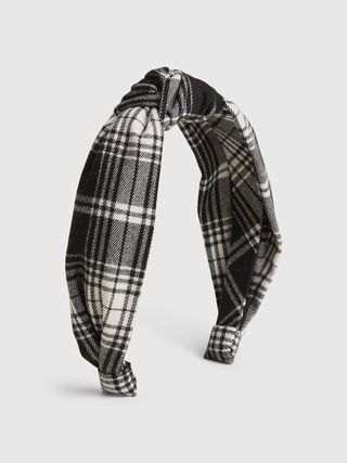 Kids Plaid Tie-Knot Headband | Gap (US)