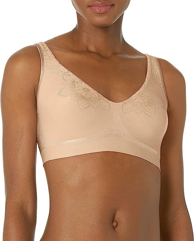 Bali Comfort Revolution Wireless Bra, Full-Coverage Wireless Bra, Moisture-Wicking Wirefree Bra | Amazon (US)