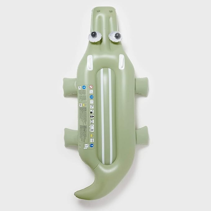 Sunnylife Kids Lie-On Float | Cookie the Croc Khaki, Small | Amazon (US)