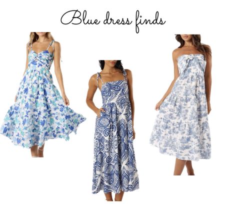 How pretty are these blue dresses?! Love the patterns of them!

#LTKstyletip #LTKparties #LTKwedding