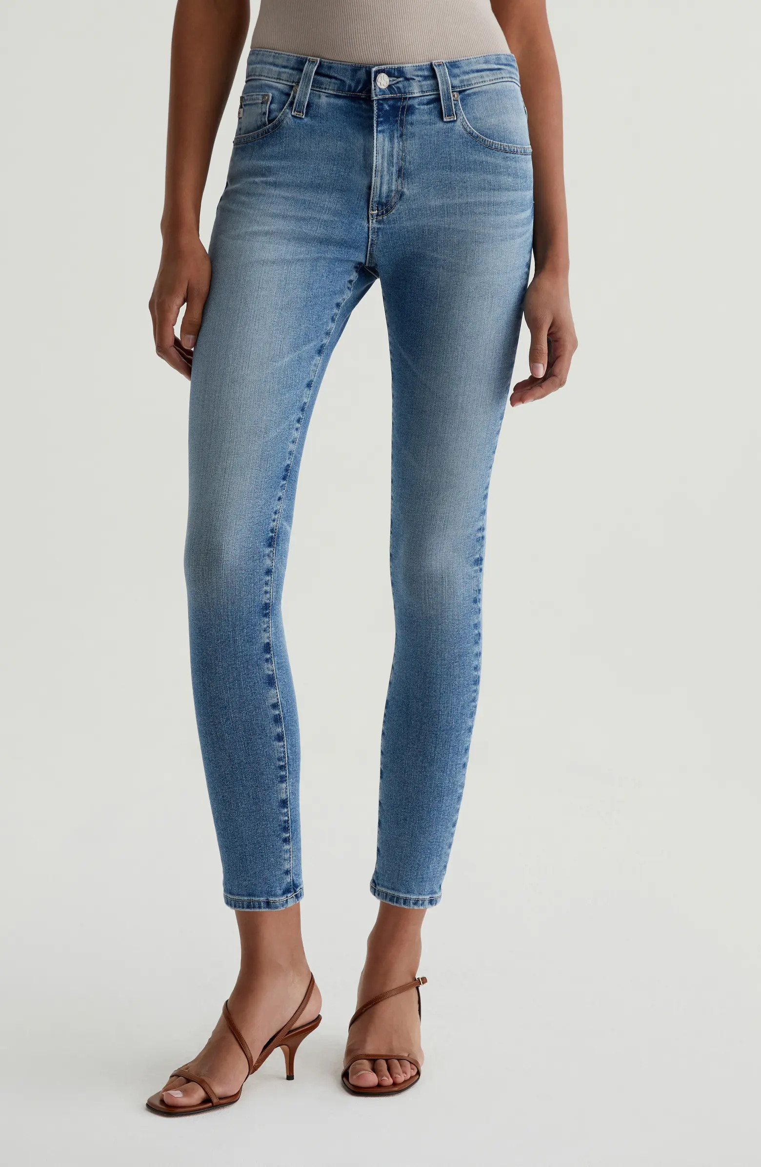 AG Farrah Mid Rise Ankle Skinny Jeans | Nordstrom | Nordstrom