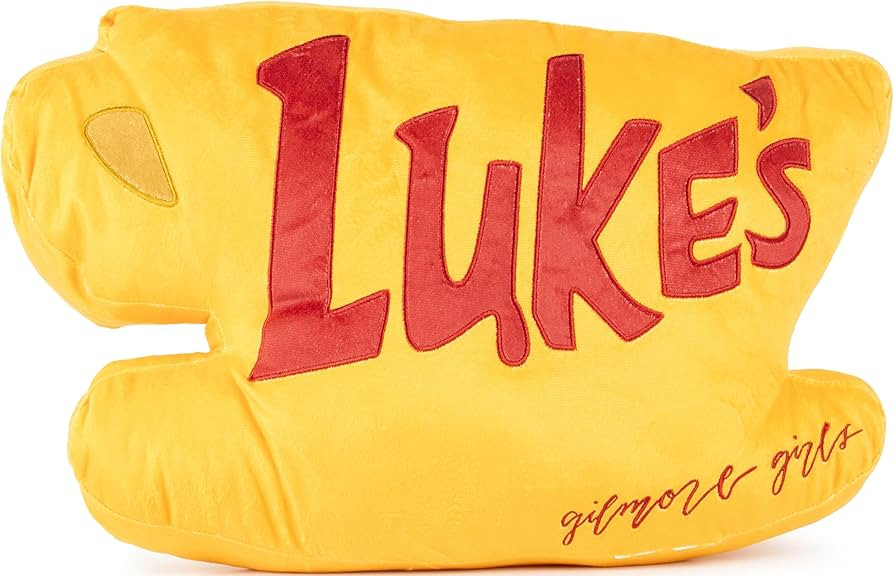 Jay Franco Gilmore Girls Luke's Diner Coffee Cup Shaped Decorative Pillow - Super Soft Plush Thro... | Amazon (US)