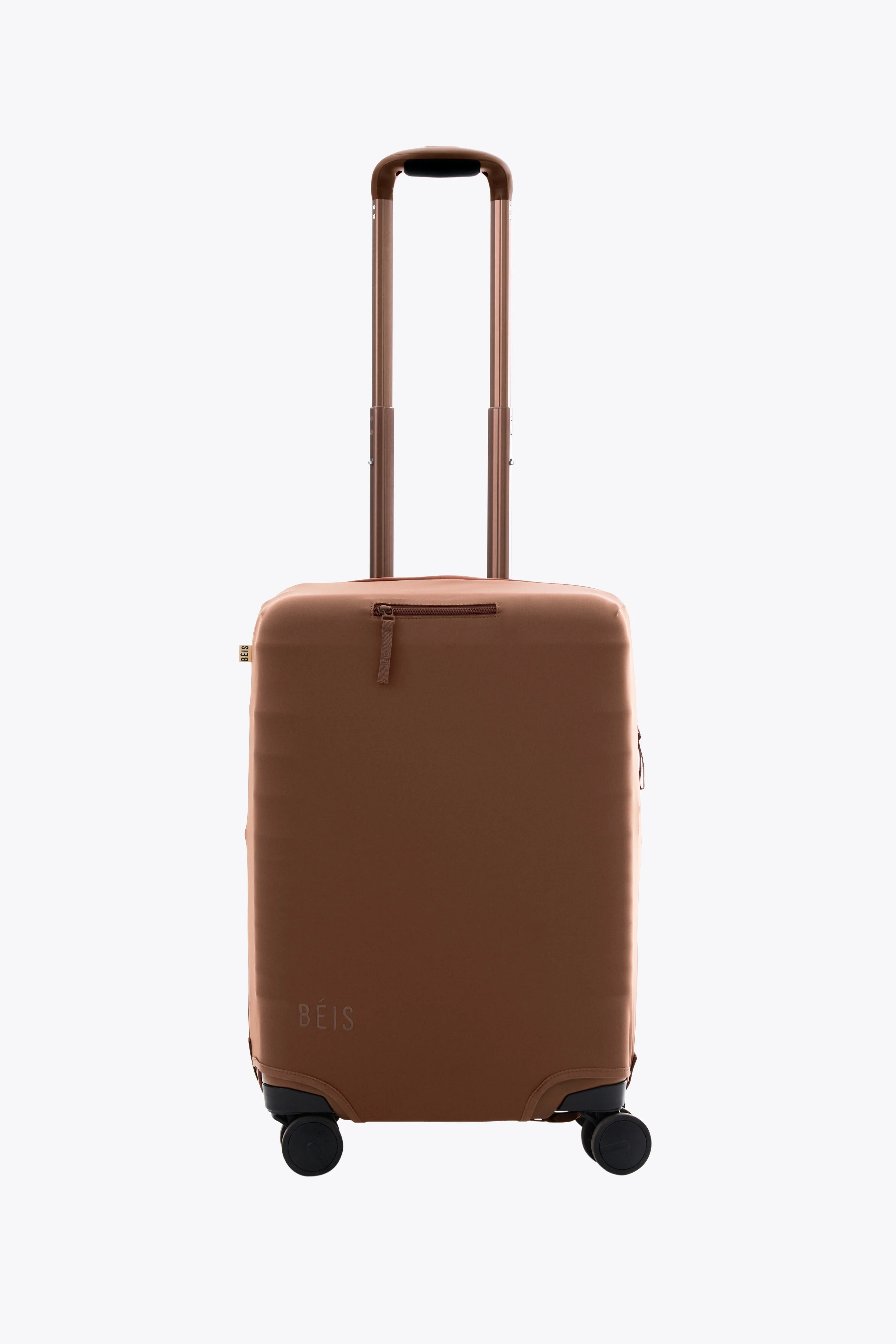 BÉIS 'The Carry-On Luggage Cover' in Maple - Brown Carry-On Luggage Cover Protector | BEIS