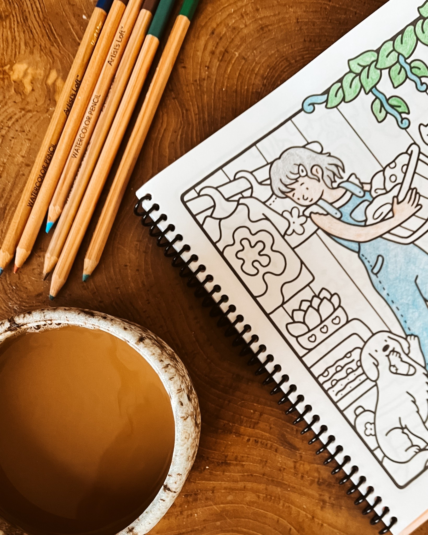 Sunday morning vibes ☀️

Working on creating an analog basket and this spiral bound coloring book is the first thing I’m adding!

Coffee, sunshine, and coloring ☀️

#LTKselfcare #LTKOver40 #LTKdayinmylife