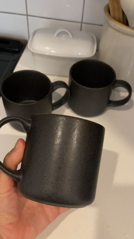 Would you believe that these stoneware mugs are from Walmart?! 🙌 Seriously. And they are just $4 each! We’ve had them for over a year now, so I thought I’d write an update - the update is that they are durable, have lasted, and not one has chipped (we are HARD on our dishes). We put everything in the dishwasher and handwashing is rare in our home.  ☕️

I love the vintage style, dark, crackled finish, and the fact that they’re dishwasher and microwave safe. They go perfectly in my transitional, modern organic kitchen. Frankly, they are the perfect affordable coffee cup and one of my favorite Walmart home finds ever. 

#walmart #walmarthome #sale 

#LTKhome #LTKsale