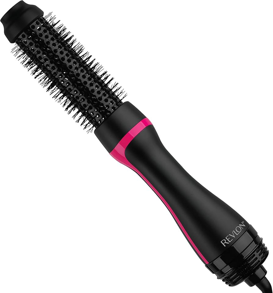 Revlon One Step Root Booster Round Brush Dryer and Hair Styler | Fight Frizz and Add Volume, (1-1... | Amazon (US)