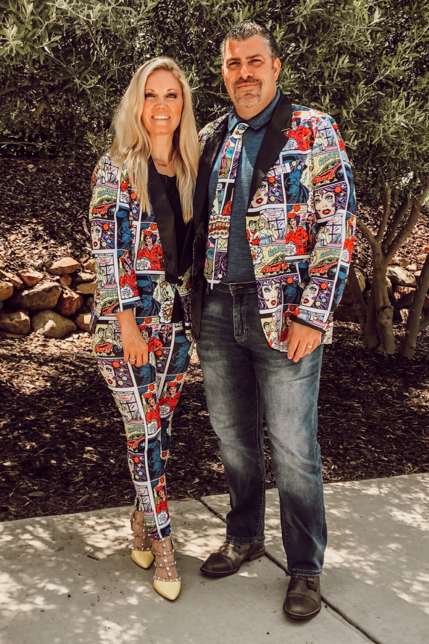 Couples costume // Halloween costume // couples costume ideas // Pop Art 

#LTKstyletip #LTKSeasonal #LTKHalloween