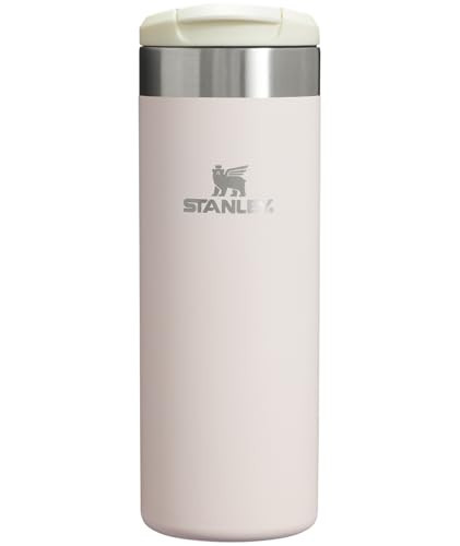 Stanley AeroLight Transit Bottle 16 oz | Locking Drink Through Lid | Leak Resistant Water Bottle or Coffee Travel Mug | Lightweight Insulated Stainless Steel | BPA-Free | Rose Quartz | Amazon (US)