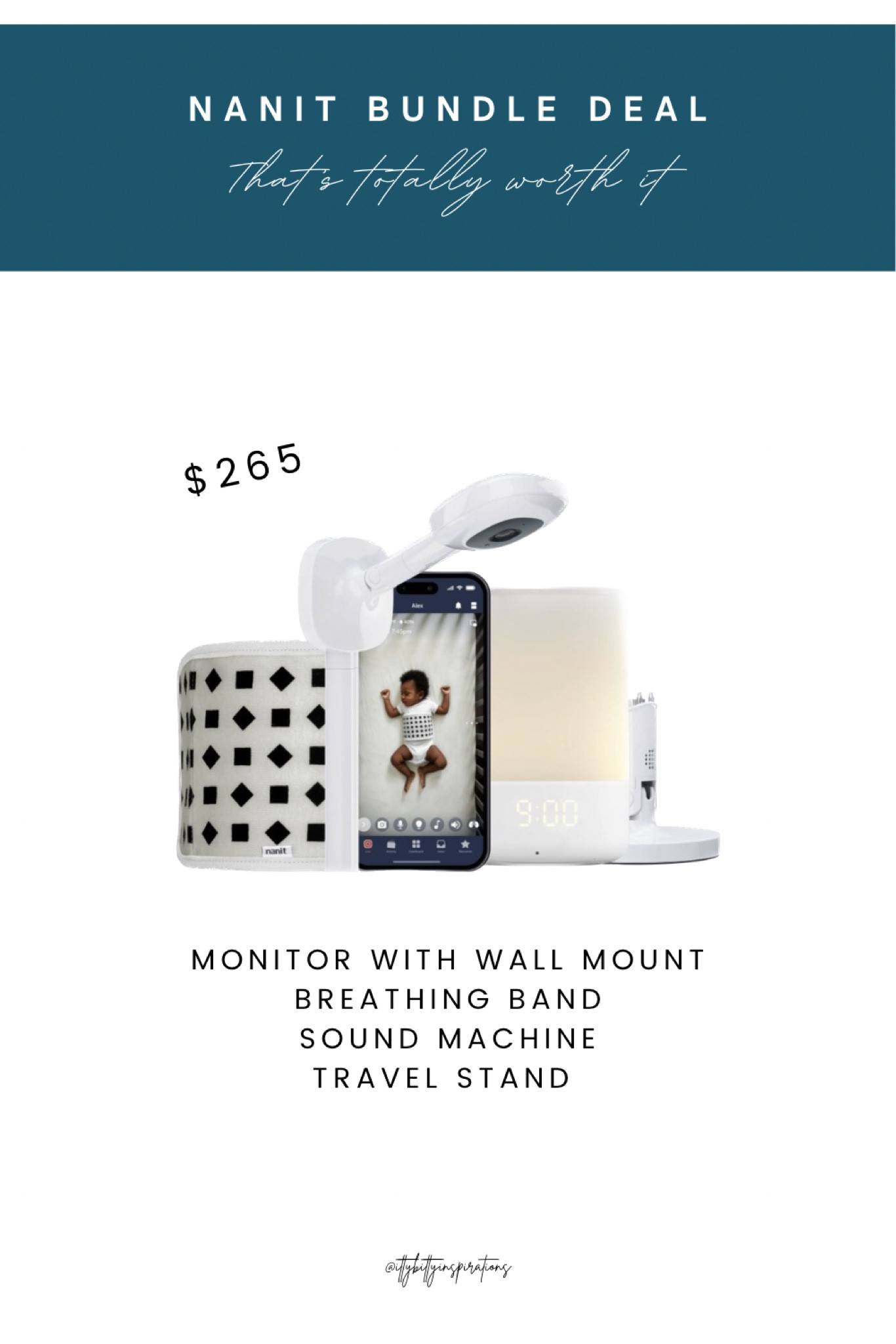 Nanit Pro Bundle Sleeper Set - typically $440 if you’re buying everything separately! And if you’re a red card holder, you’ll get your additional 5% off! 👏🏼 

#baby
#nanit
#babymonitor
#nanitpro
#bundle
#cybersale

#LTKBaby #LTKCyberWeek #LTKBump