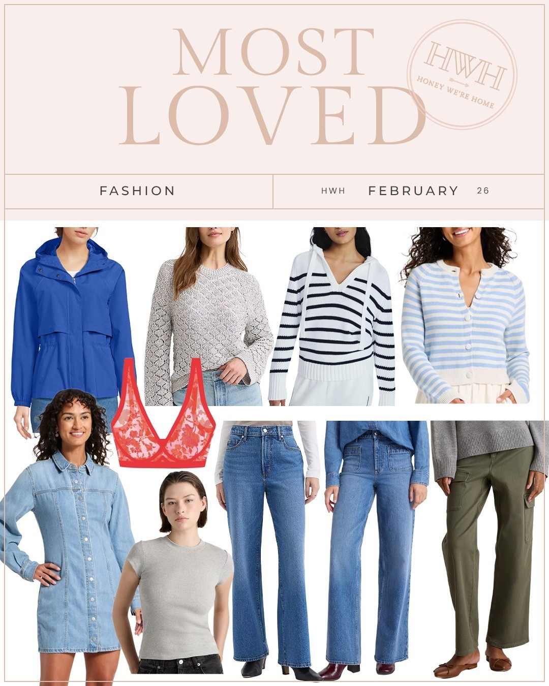 Most Loved Fashion February 

#LTKSeasonal #LTKmomlife #LTKOver40