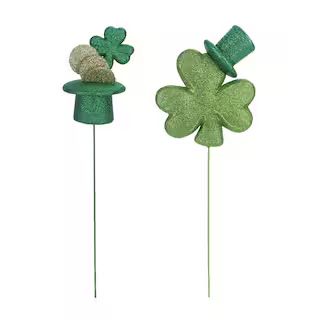 Assorted Shamrock with Hat Pick by Celebrate It™, 1pc. | Michaels Stores