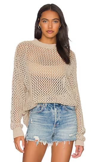 Hilary Sweater in Tan | Revolve Clothing (Global)