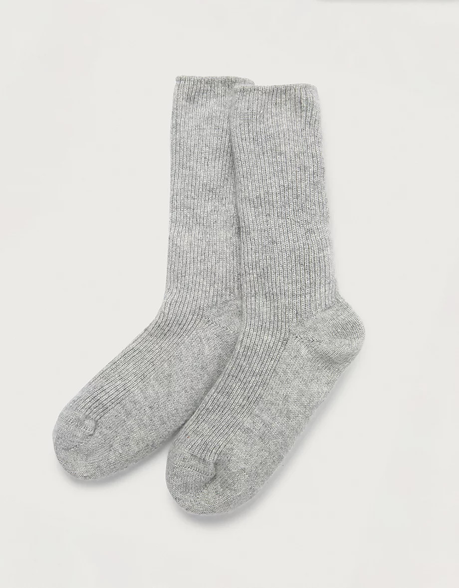 Cashmere Bed Socks | The White Company UK & ROW