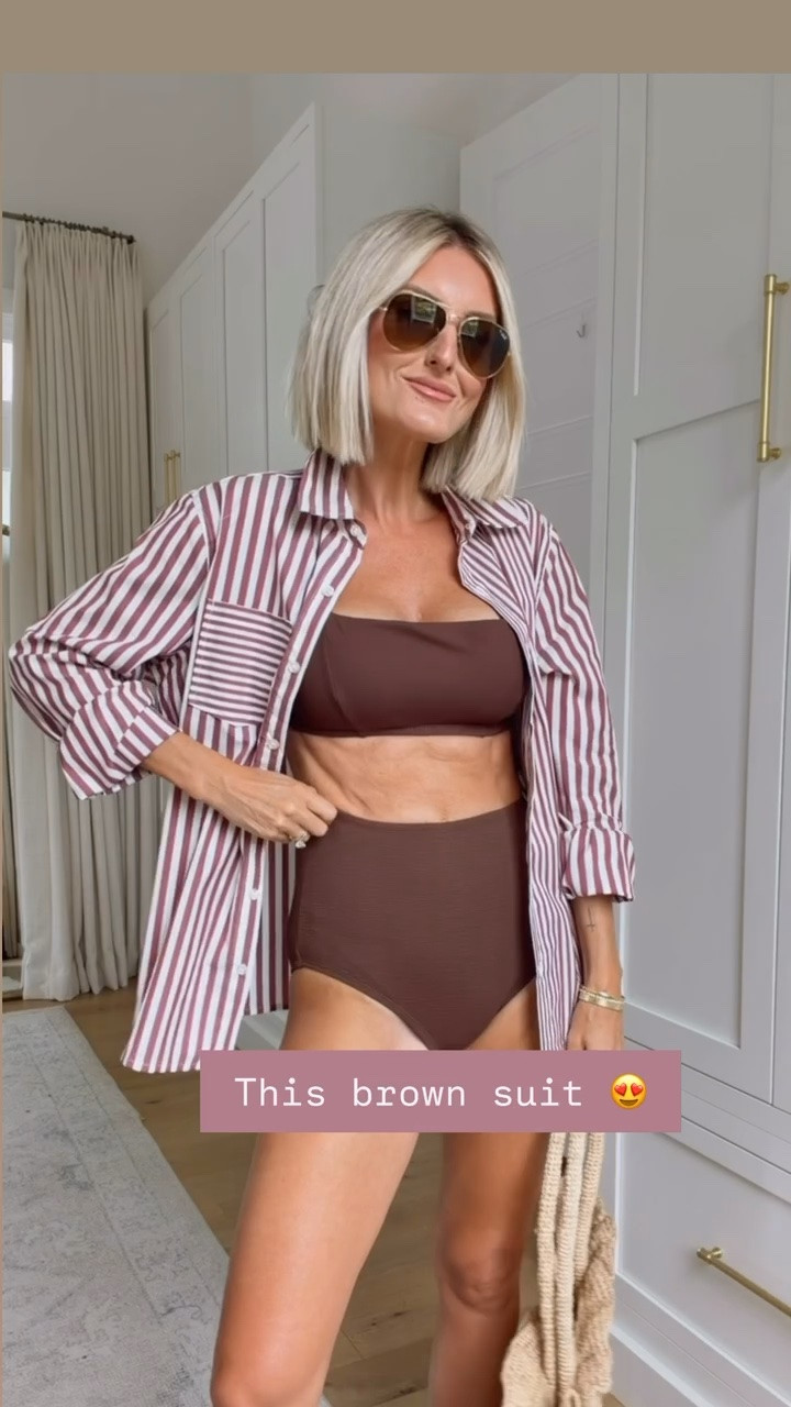 Seriously how good is this swimsuit?! The coverage is great & I love the high waist! Wearing S.

Loverly Grey, Target find, women’s swim, high rise bikini, swim coverup

#LTKSwim #LTKTravel #LTKSeasonal