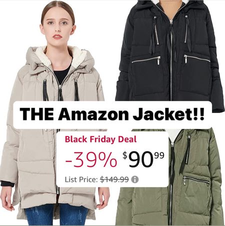 If you’ve had your eye on this jacket, NOW is the time to snag it!!  All colors and sizes in stock!!

Amazon, coat, jacket, cute, warm, super sale, sale alert, markdown, Black Friday deal.

#AmazonJacket #Amazon #Orolay 

#LTKunder100 #LTKCyberweek #LTKsalealert