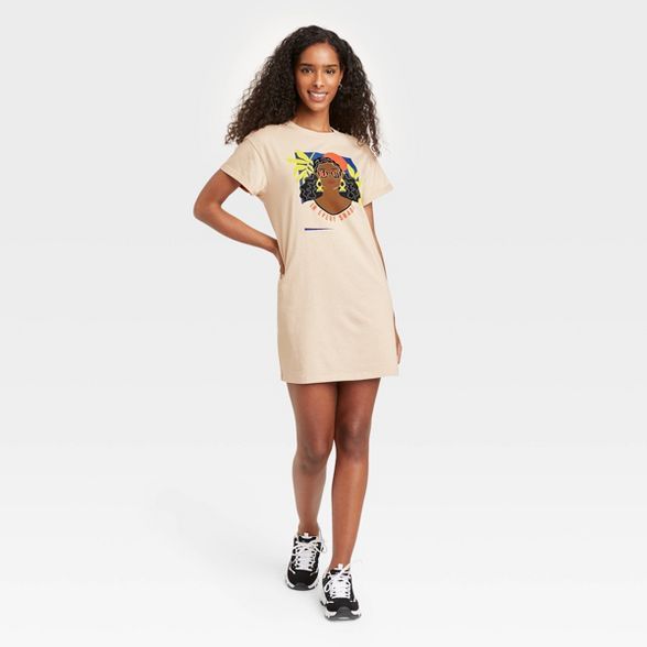 Black History Month Women's 'Beauty In Every Shade' Dress - Beige | Target